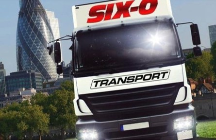 Front on View of a Six-O Lorry 