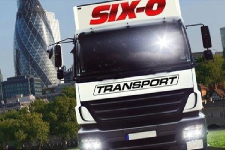 Front on View of a Six-O Lorry 